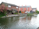 Canalside housing in Leigh