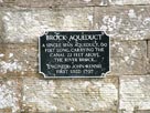 Brock aqueduct plaque